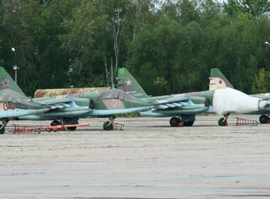 Russian Air Force Sukhoi Su-25s