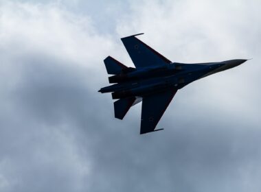 Russian Su-27 fighter jet