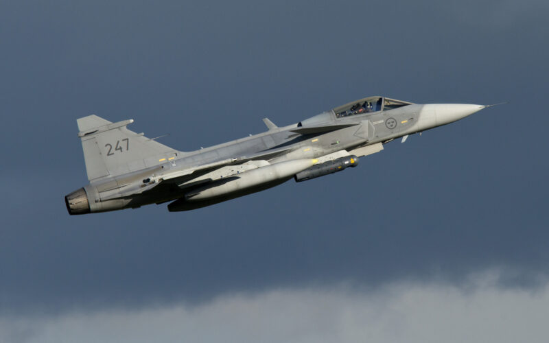 Saab JAS-39 Gripen fighter jet