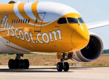 Scoot Airline Boeing 787-8 Dreamliner