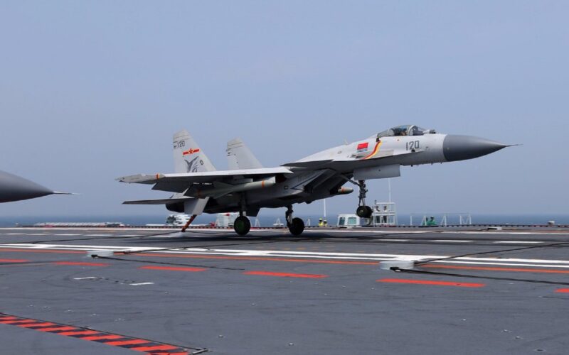 Shenyang J 15 on Liaoning