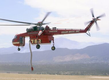 Siller Brothers Sikorsky Skycrane firefighter helicopter