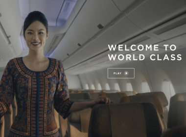 Singapore Airlines Welcome to World Class