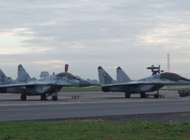 Slovak Air Force MiG-29 fighter jets