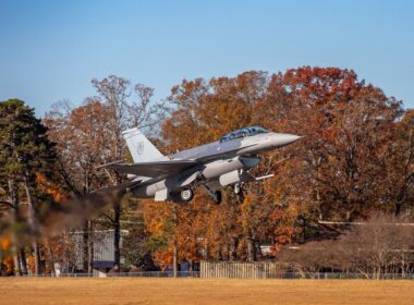 Slovakian Lockheed Martin F-16 fighter