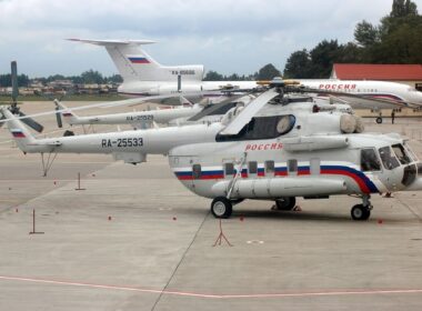 Special Flight Detachment Rossiya Mil Mi-8 helicopter