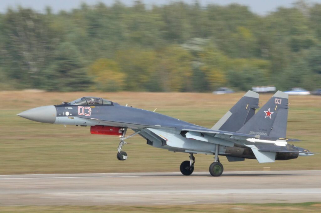 Sukhoi Su 35 of Russian Air Force