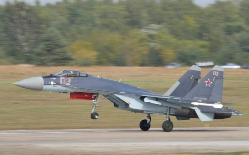 Sukhoi Su 35 of Russian Air Force