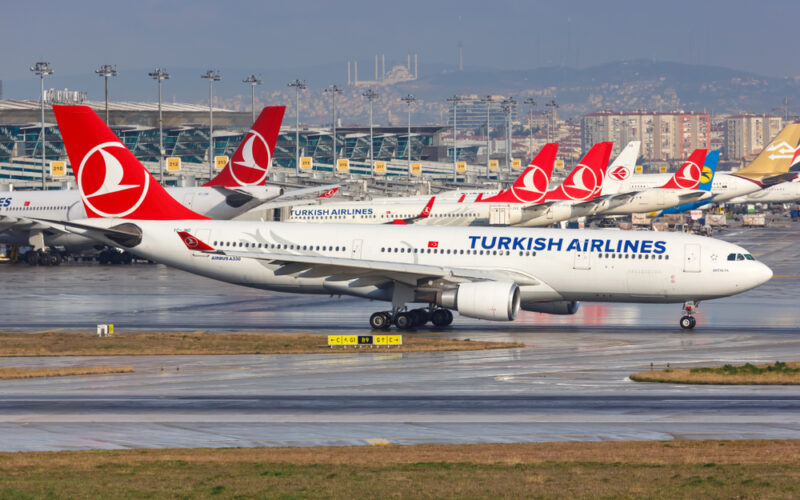 Istanbul,,Turkey,,February,15,,2019:,Turkish,Airlines,Airbus,A330