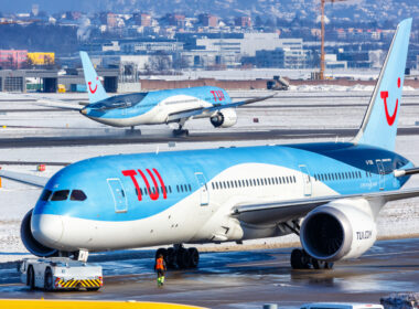 Stuttgart,,Germany,-,February,11,,2021:,Tui,Boeing,787-9,Dreamliner