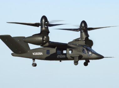 This Bell V-280 Valor tiltrotor aircraft