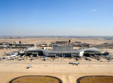 The Dallas Fort Worth airport