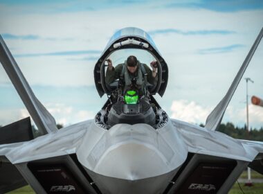 F-22 Raptors deploy to Estonia