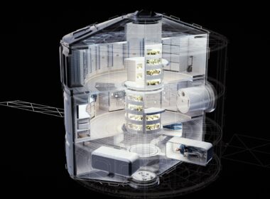 The three decks of the Airbus LOOP space module