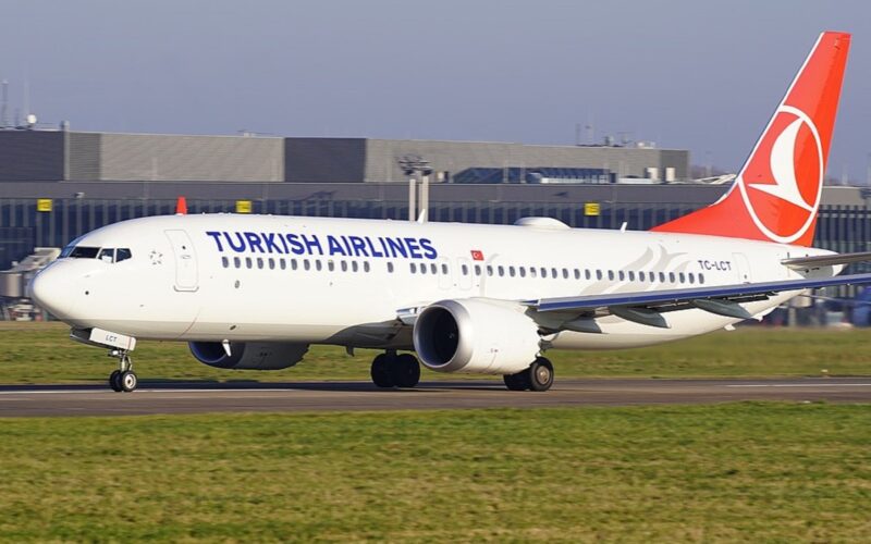 Turkish Airlines Boeing 737 8 MAX