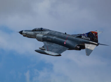 Turkish F-4 Phantom fighter jet