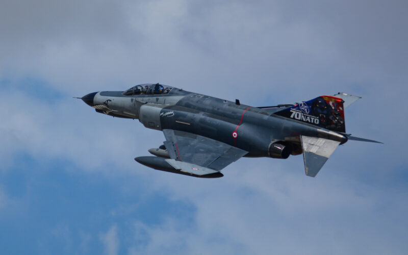 Turkish F-4 Phantom fighter jet