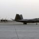 U.S. Air Force F-22 Raptors arrive at Al Dhafra Air Base, United Arab Emirates