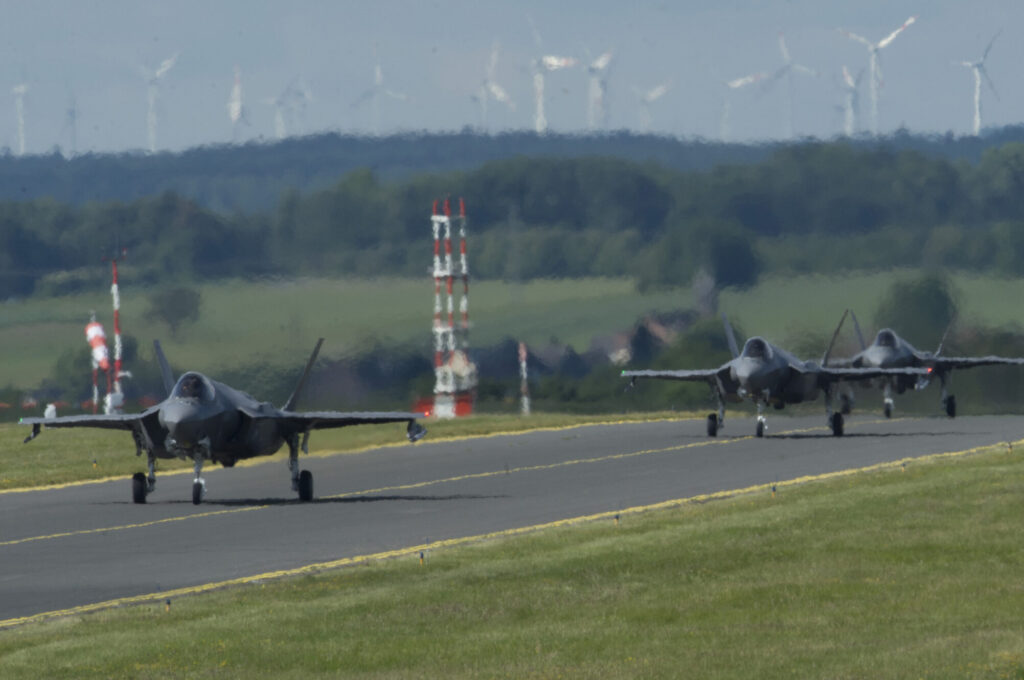 F-35s arrive at Spangdahlem