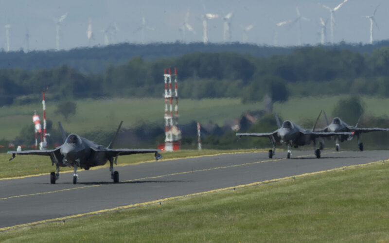 F-35s arrive at Spangdahlem