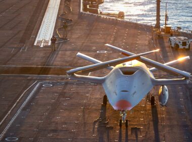 US Navy Boeing MQ-25 unmanned aerial refueling system