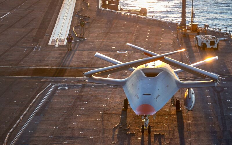 US Navy Boeing MQ-25 unmanned aerial refueling system