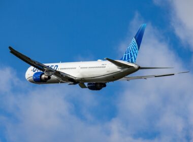 A United Airlines Boeing 767 sustained heavy damage to its fuselage after a hard landing at IAH