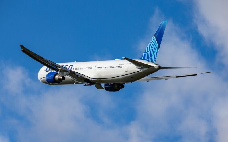 A United Airlines Boeing 767 sustained heavy damage to its fuselage after a hard landing at IAH