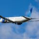 A United Airlines Boeing 767 sustained heavy damage to its fuselage after a hard landing at IAH