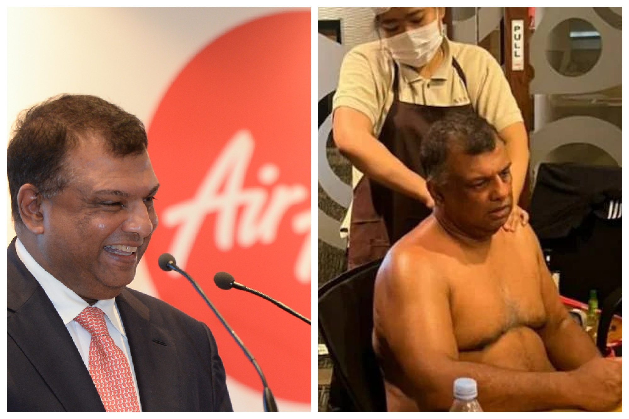 AirAsia CEO draws flak for shirtless massage in a meeting - AeroTime