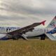 Ural Airlines A320 emergency landing field