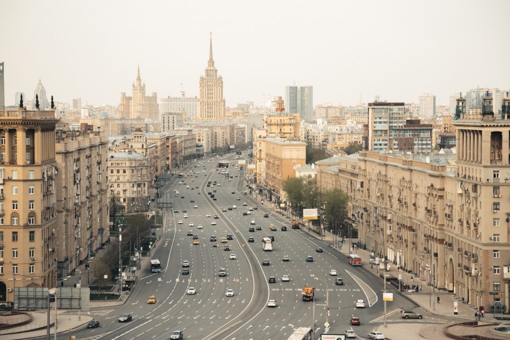 View of Moscow, Russia