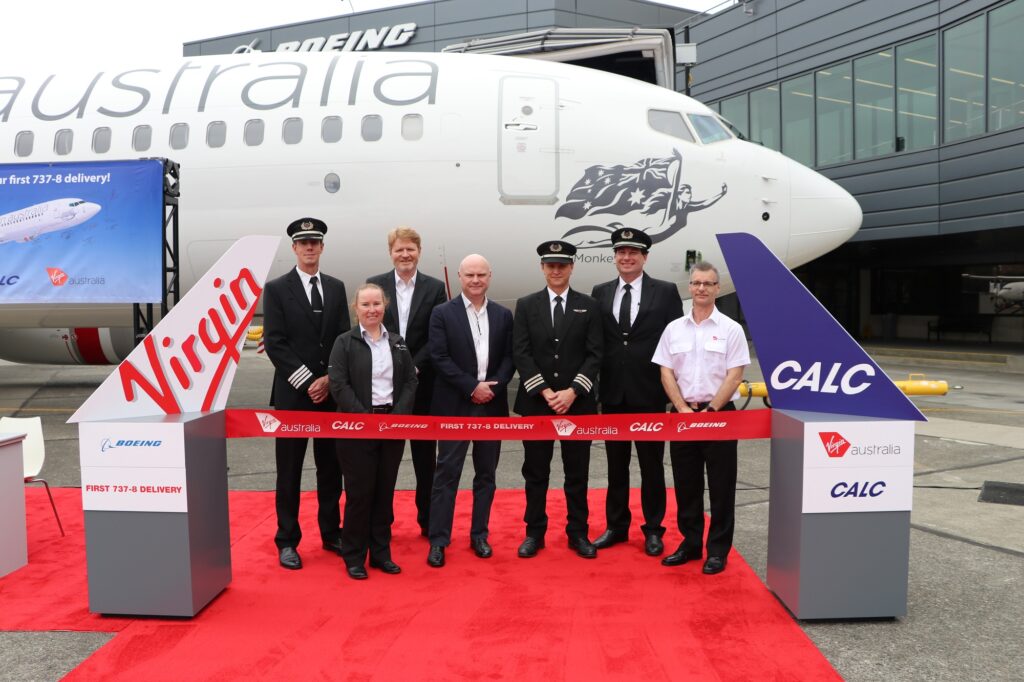 Virgin Australia began serving customers with the Boeing 737 MAX