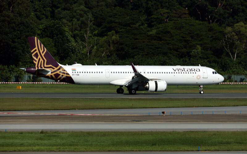 Two Vistara Airbus A320neos were involved in a near miss incident in Delhi India