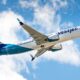 WestJet Airlines Boeing 737 MAX 8 at Calgary International Airport