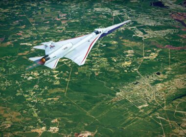 X-59 supersonic aircraft NASA