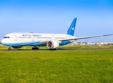 Amsterdam,,Netherland,-,April,28th,2022:,Xiamen,787,Boeing,Dreamliner