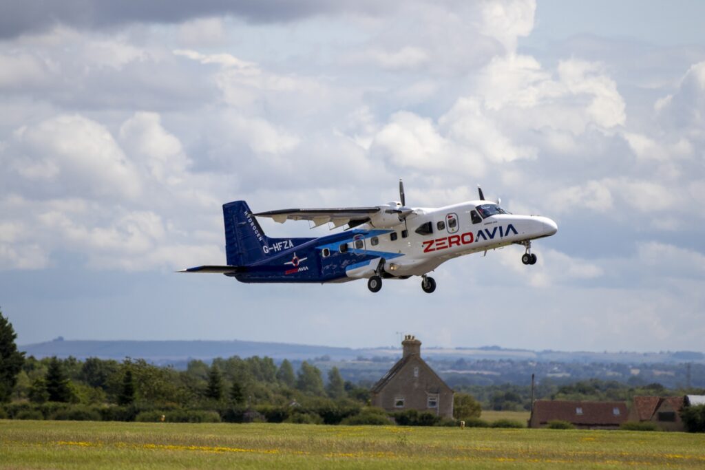 ZeroAvia completed 10 flights with the hydrogen powered Dornier 228