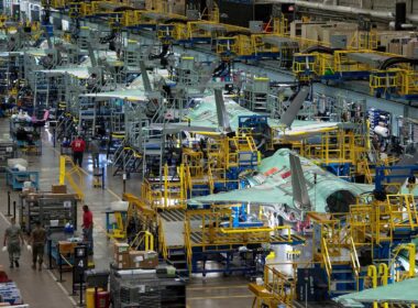 F-35 assembly line