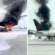 air canada fire damage