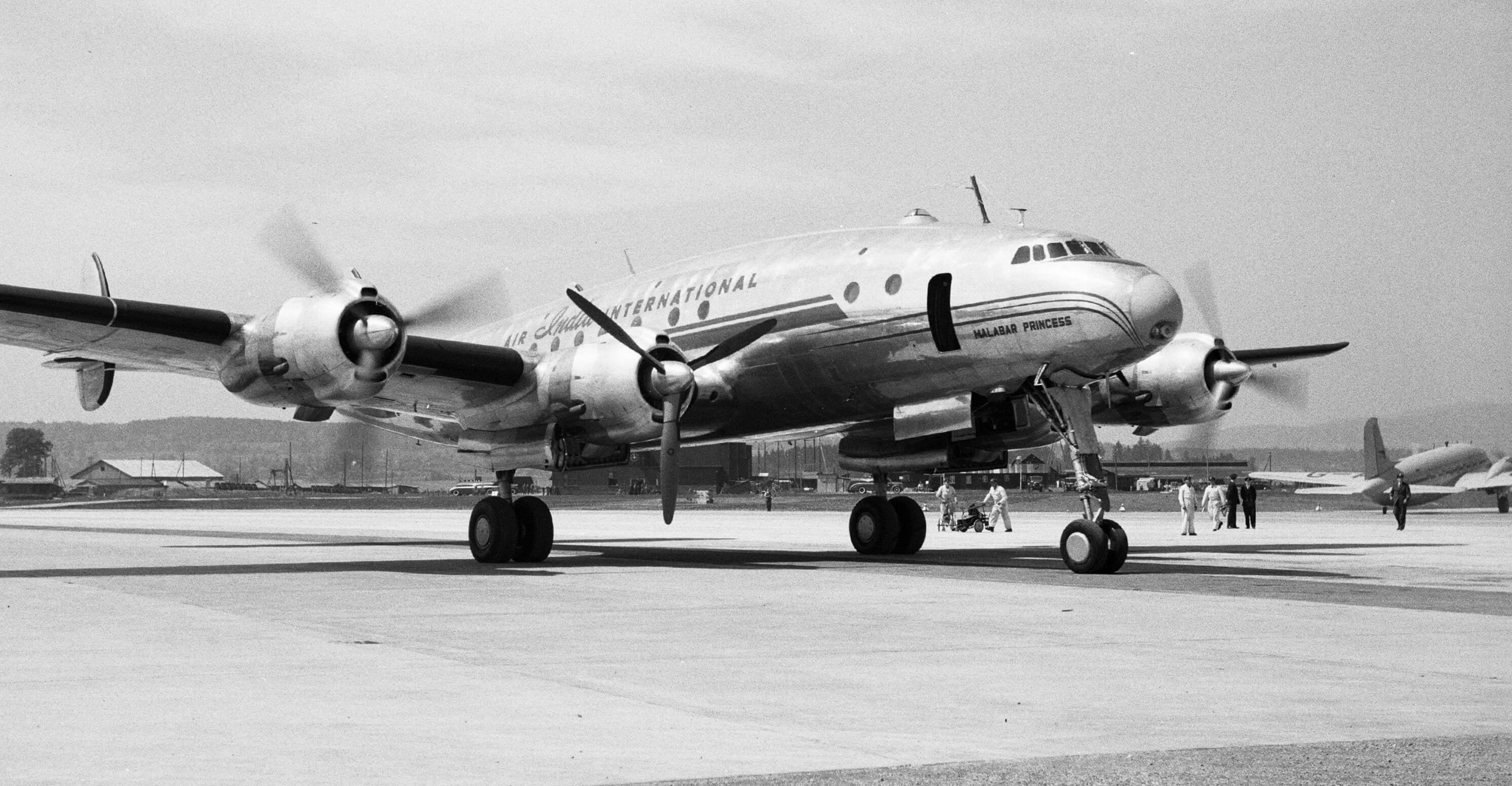 The aircraft was a Lockheed L-749A Constellation named ‘Malabar P