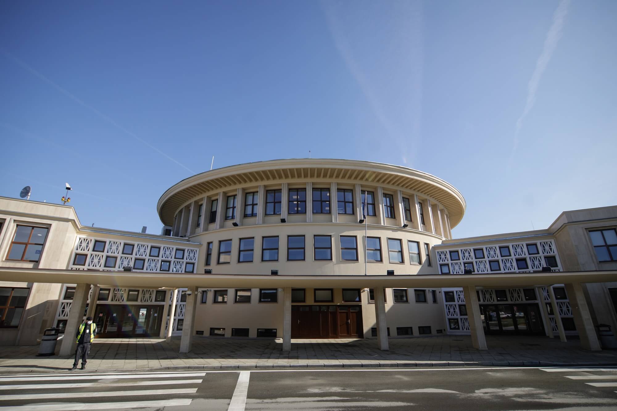 Aurel Vlaicu International Airport (BBU) in Romania 