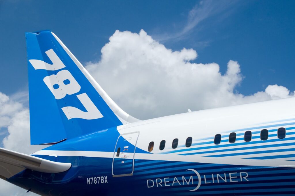 Boeing 787 Dreamliner at Singapore Airshow