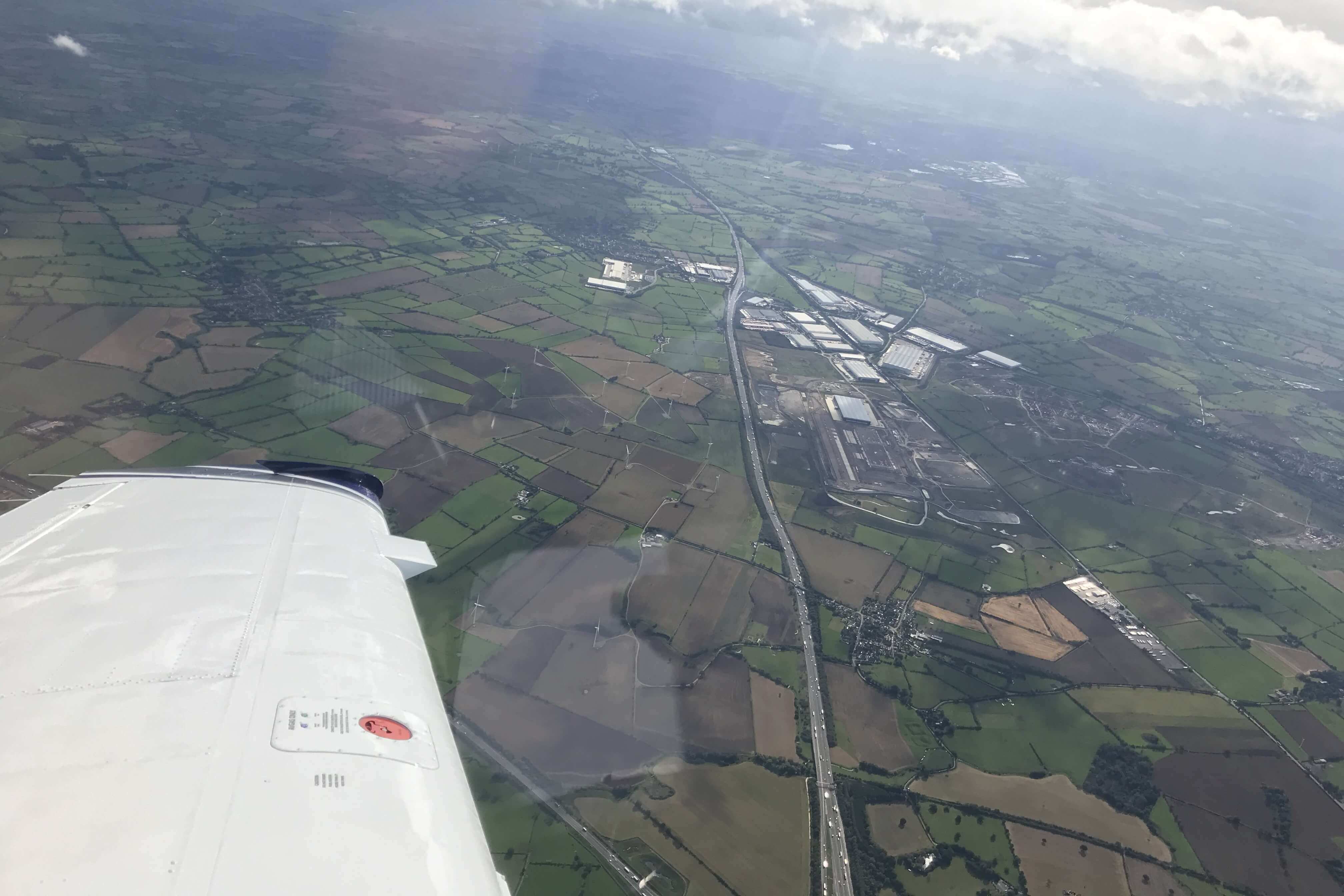 Beechcraft Bonanza flight