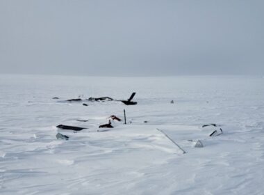 crash of an Airbus AS350 helicopter on Griffith Island in Nunavut, Canada