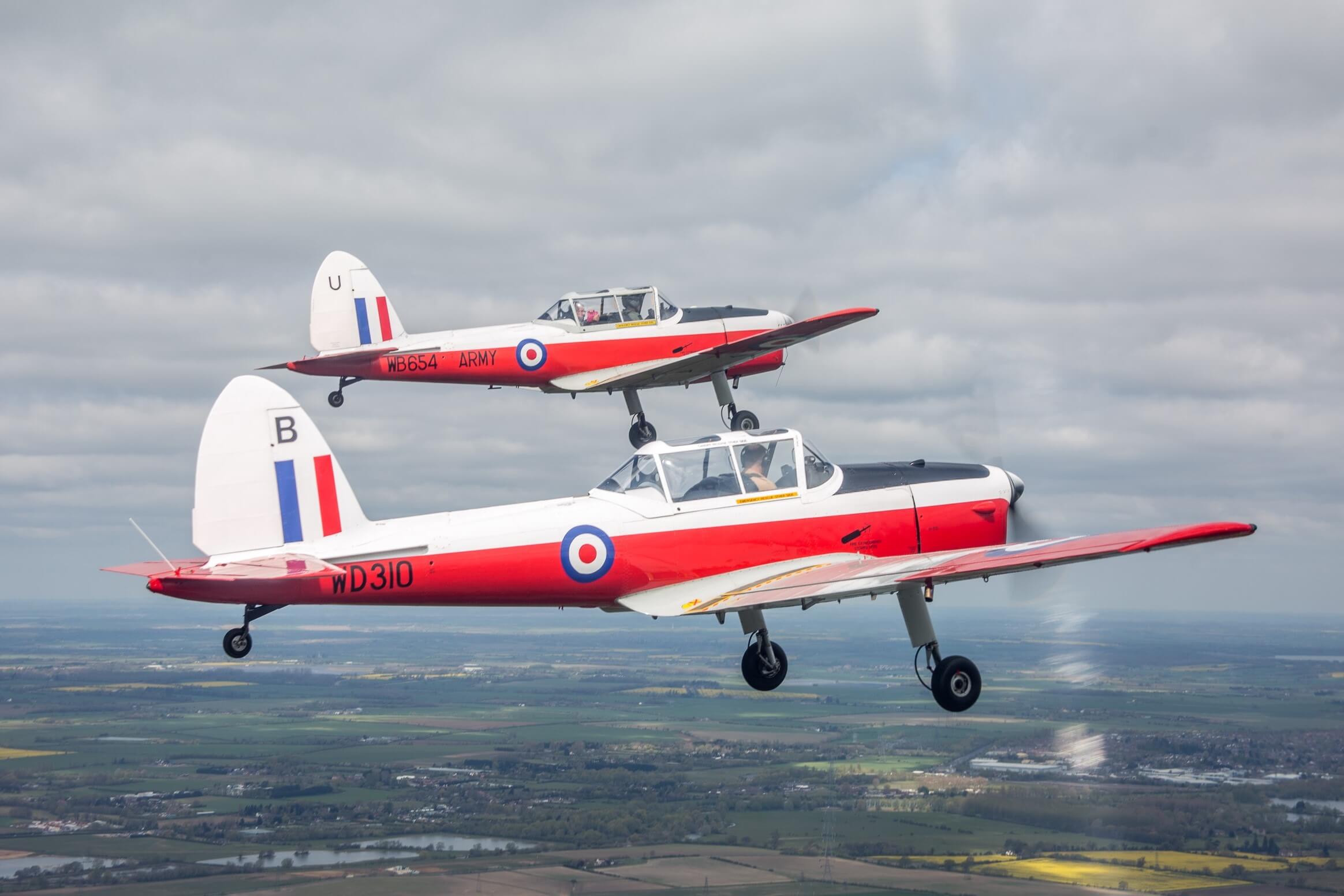 de Havilland Canada DHC-1 Chipmunk sortiie