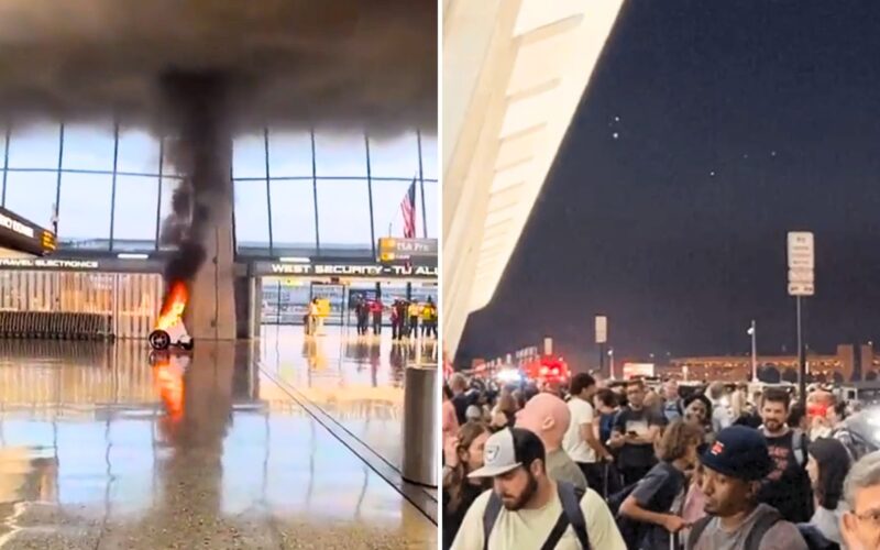 dulles segway fire