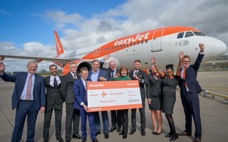 easyJet Birmingham Airport base