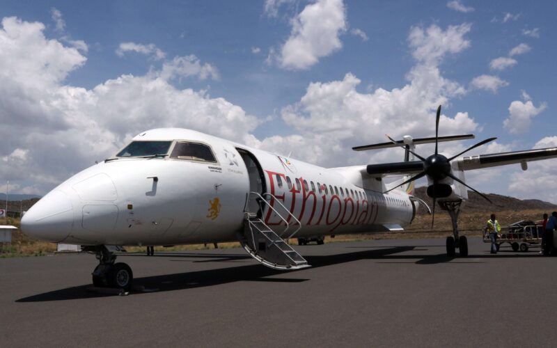 thiopian Airlines Bombardier de Havilland aircraft