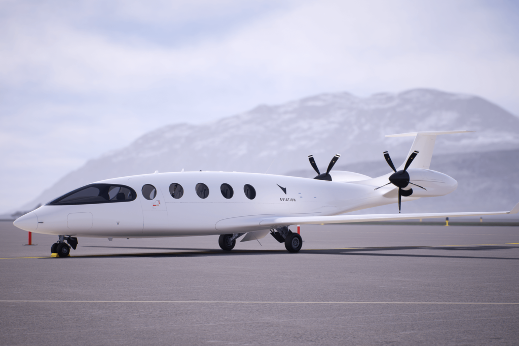 Eviation all electric aircraft Alice